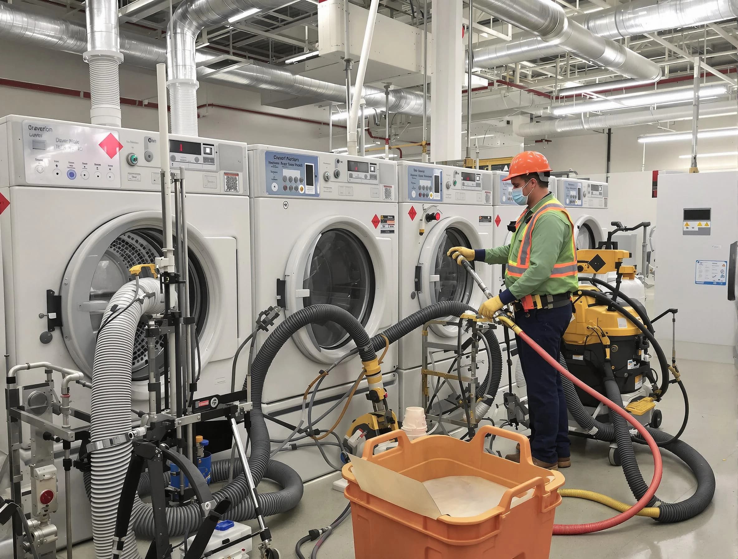 Commercial-grade dryer vent cleaning by Sunset Dryer Vent Cleaning in Sunset