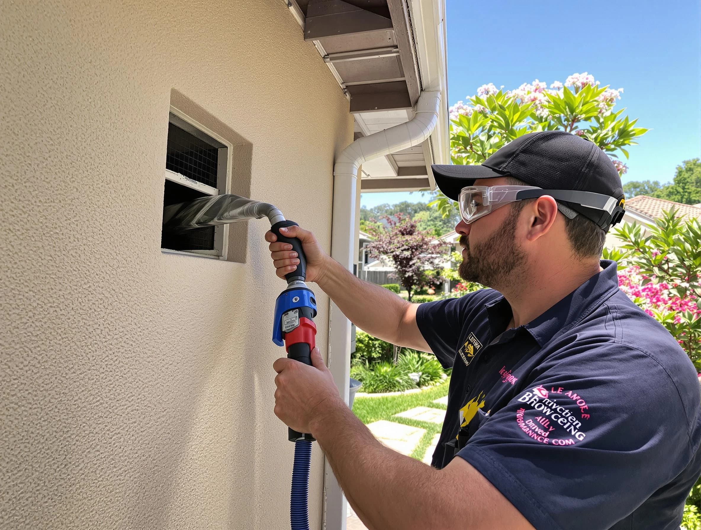 Professional dryer vent cleaning by Sunset Dryer Vent Cleaning in Sunset