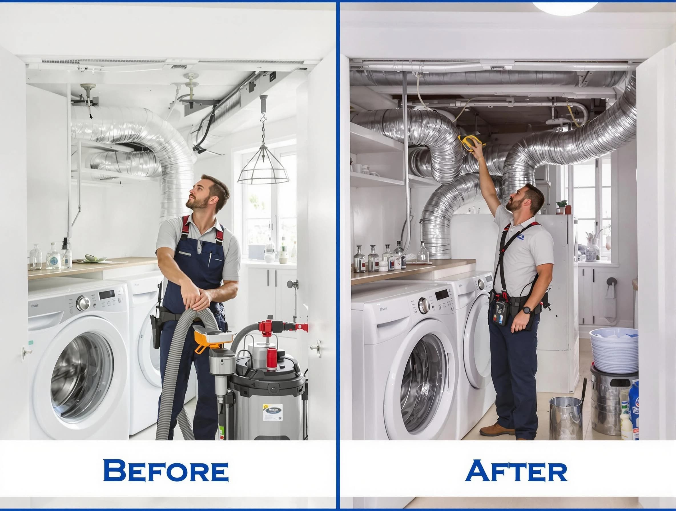Expert gas dryer vent cleaning by Sunset Dryer Vent Cleaning in Sunset