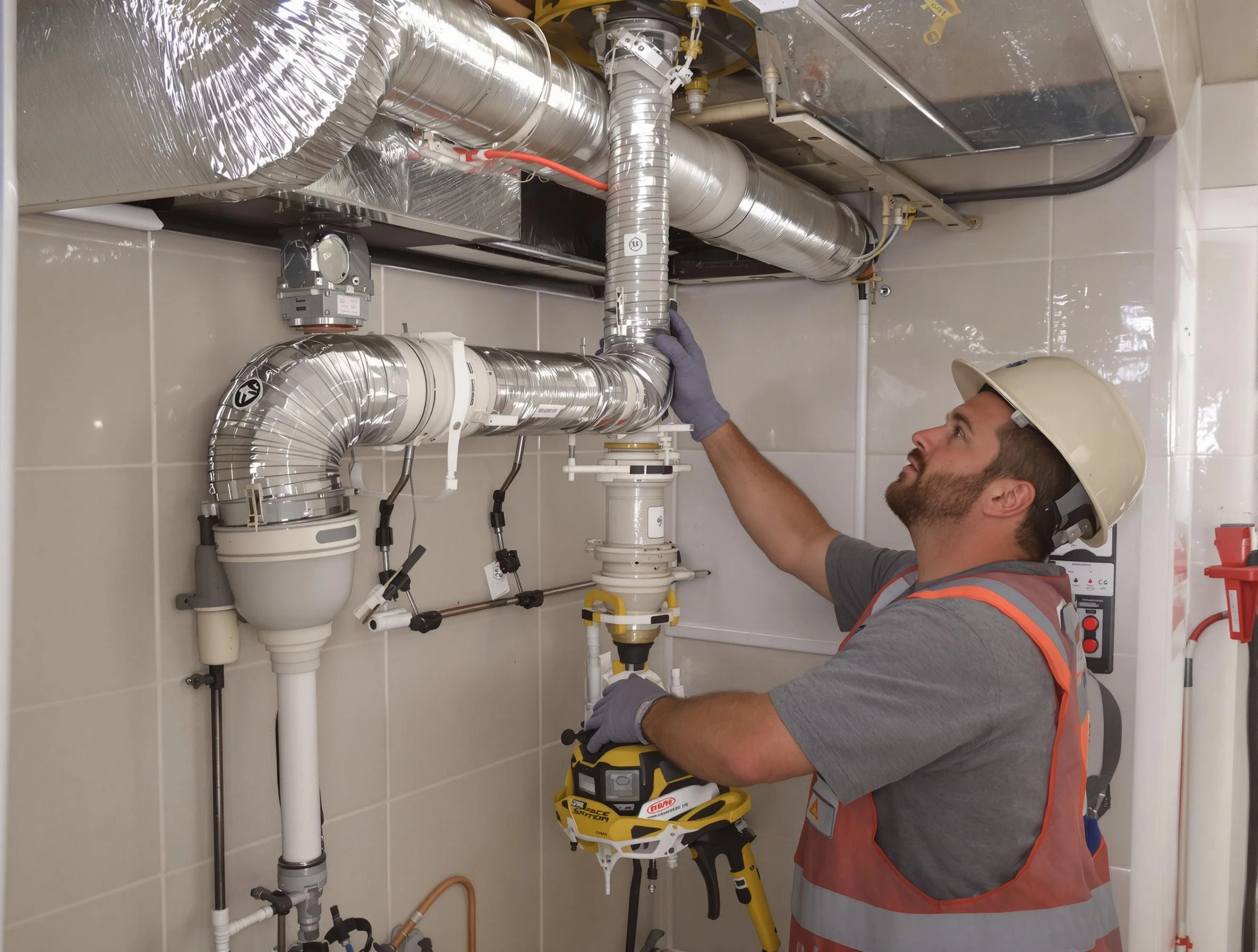 Sunset Dryer Vent Cleaning expert performing professional dryer vent repair and installation in Sunset
